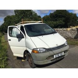 Toyota hiace power van parts breaking spare parts