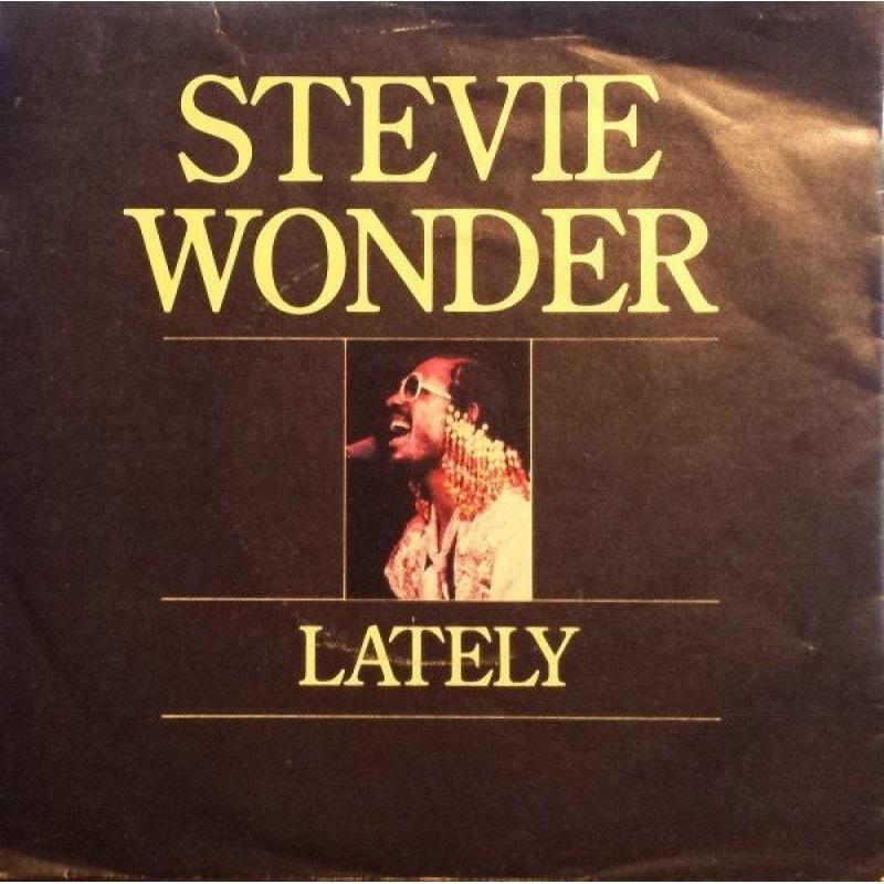 STEVIE WONDER - Lately - GOOD Condition 7" SingleMotown TMG 1226