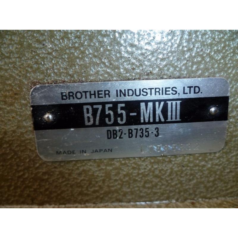 BROTHER Industrial sewing machine MARK III