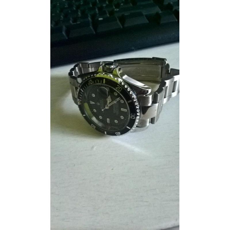 Silver watch