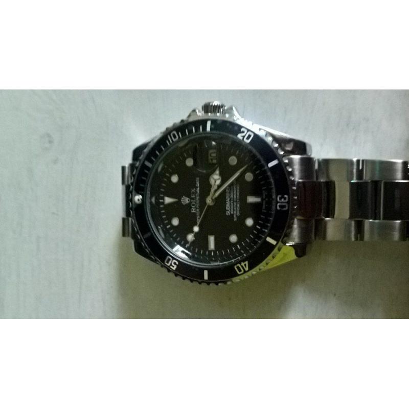 Silver watch