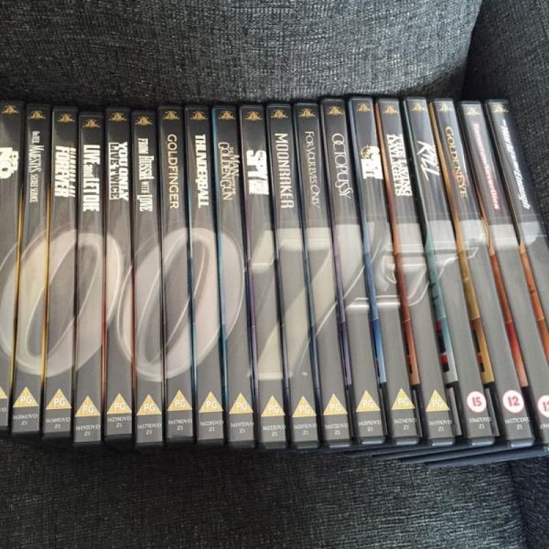 James Bond DVD set