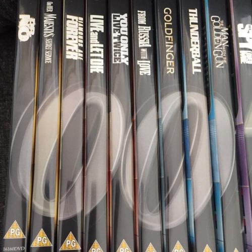 James Bond DVD set