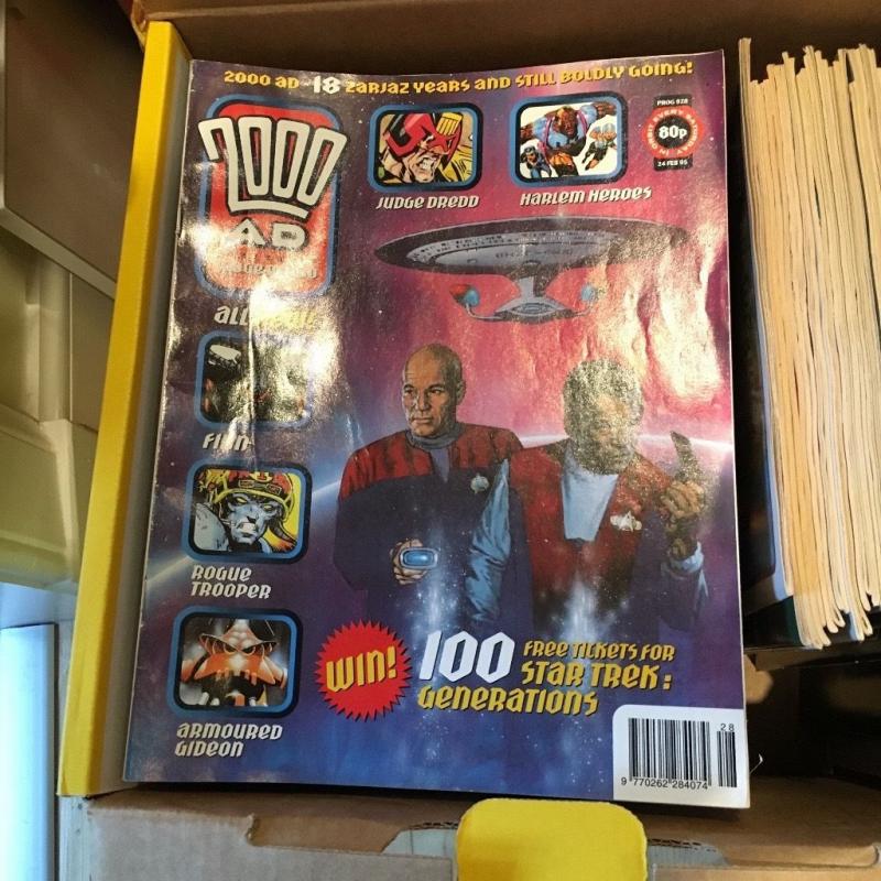 Collection of 2000AD Comics