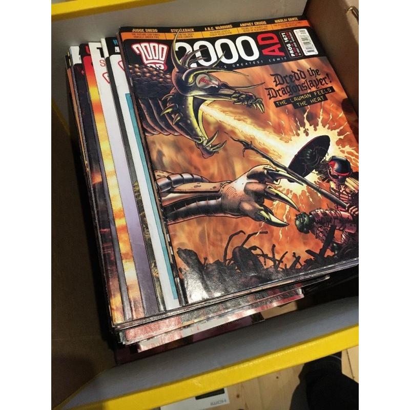 Collection of 2000AD Comics