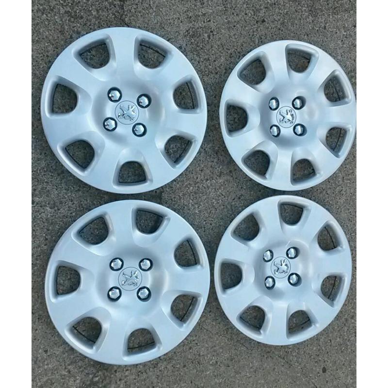 Alloys + wheel trims vauxhall peugeot sri astra 306 d turbo rims 406