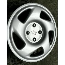 Alloys + wheel trims vauxhall peugeot sri astra 306 d turbo rims 406