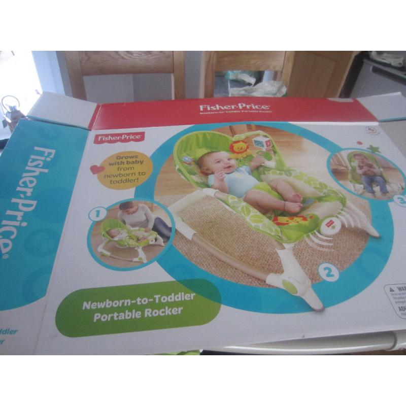 Fisher Price Newborn to Toddler Portable Rocker