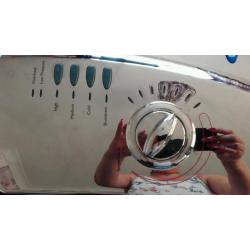 Chrome creda shower.