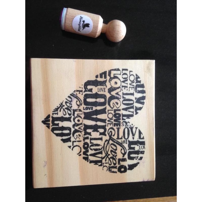 Heart stamps