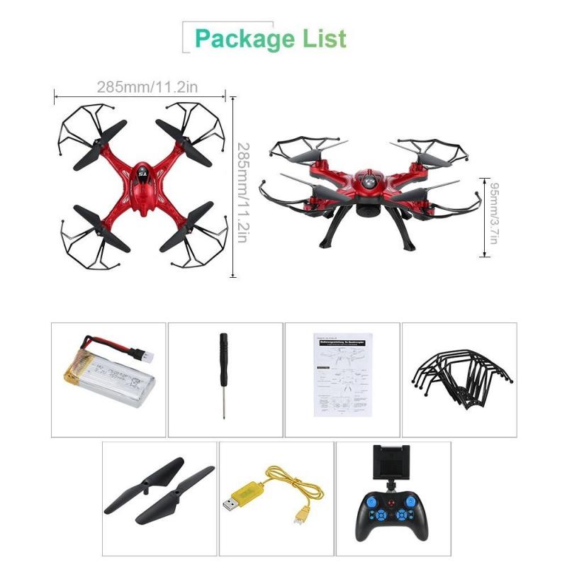 Original GOOLRC T5W Wifi FPV 0.3MP Camera RC Quadcopter with One Key Return CF