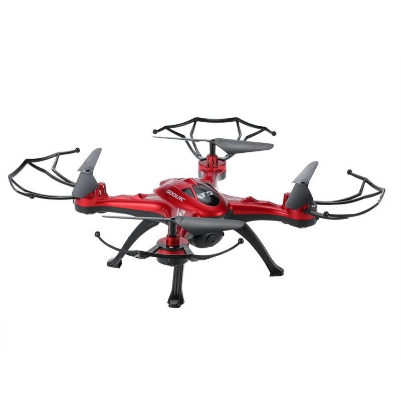 Original GOOLRC T5W Wifi FPV 0.3MP Camera RC Quadcopter with One Key Return CF