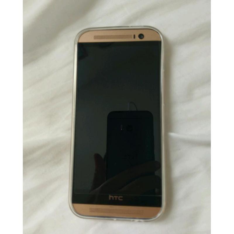 HTC ONE M8 GOLD Open to all networks