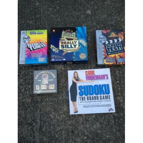 Selection of board games