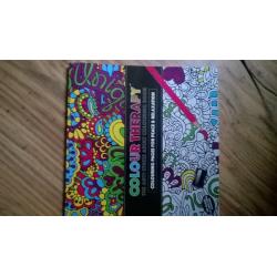 Colour Therapy - The Anti-stress Adult Colouring Book