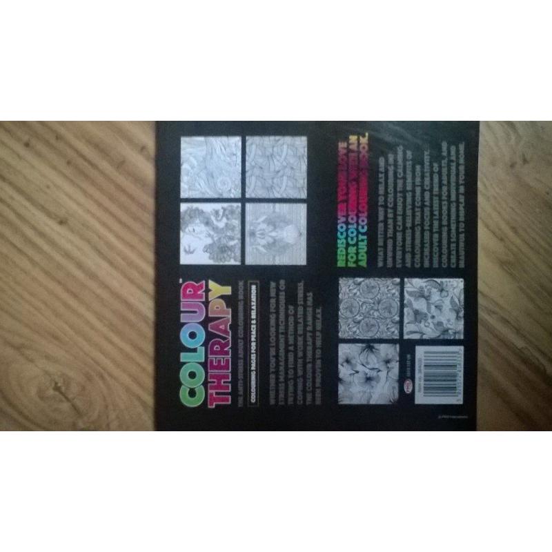 Colour Therapy - The Anti-stress Adult Colouring Book