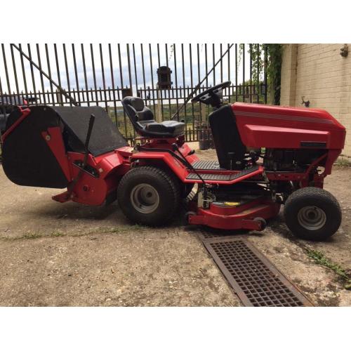 Westwood. Tractor with powered sweeper