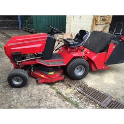 Westwood. Tractor with powered sweeper