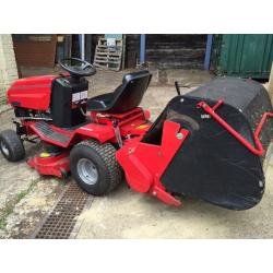 Westwood. Tractor with powered sweeper