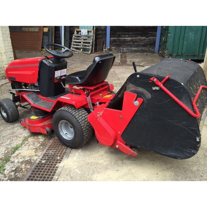Westwood. Tractor with powered sweeper