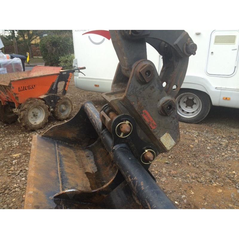 2007 Volvo EC20B digger excavator 2 tonne 2075 hours