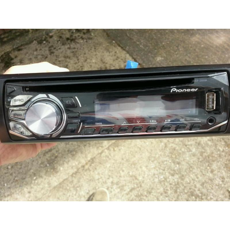 Cd player with usb