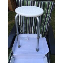 Adaptable shower stool