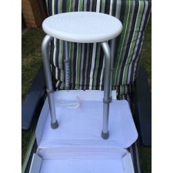 Adaptable shower stool