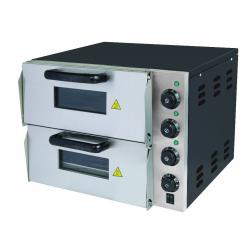Electric Pizza Oven 2 x 16” Twin Deck Commercial Baking Oven Fire Stone Catering