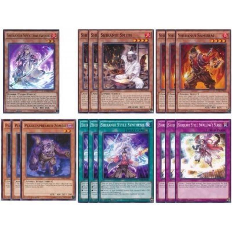 Yu-Gi-Oh! BOSH Shiranui Playset| Shiranui Spectralsword "Clearance Sale" Yugioh!