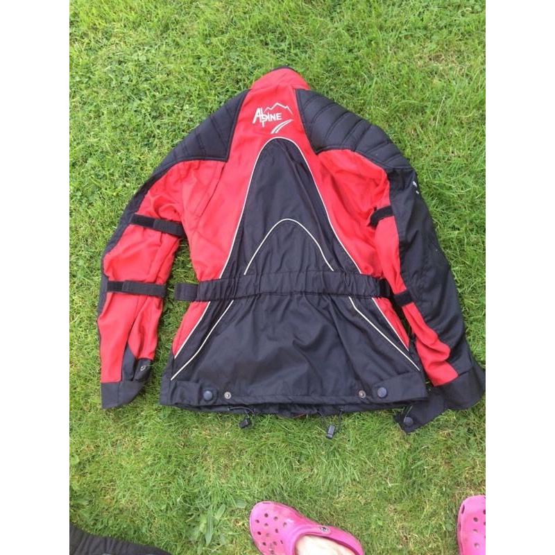 Ladies bike jacket.