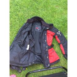 Ladies bike jacket.