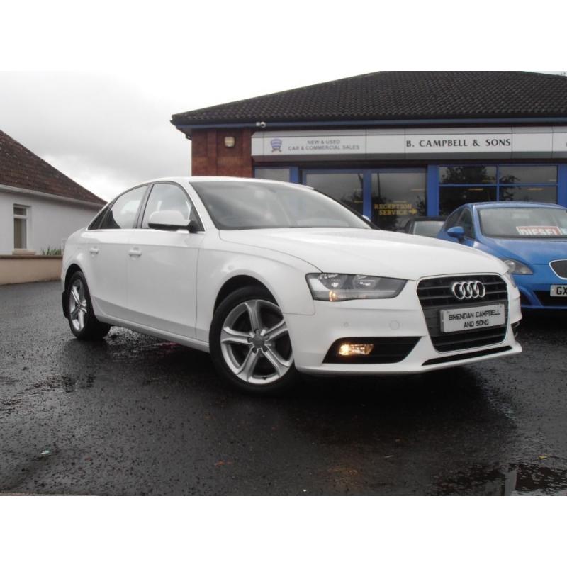 2012 Audi A4 2.0 TDI Technic 4 Door Saloon In White