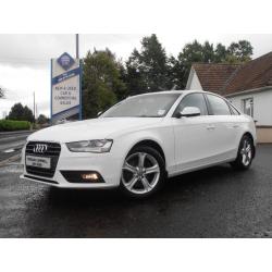 2012 Audi A4 2.0 TDI Technic 4 Door Saloon In White