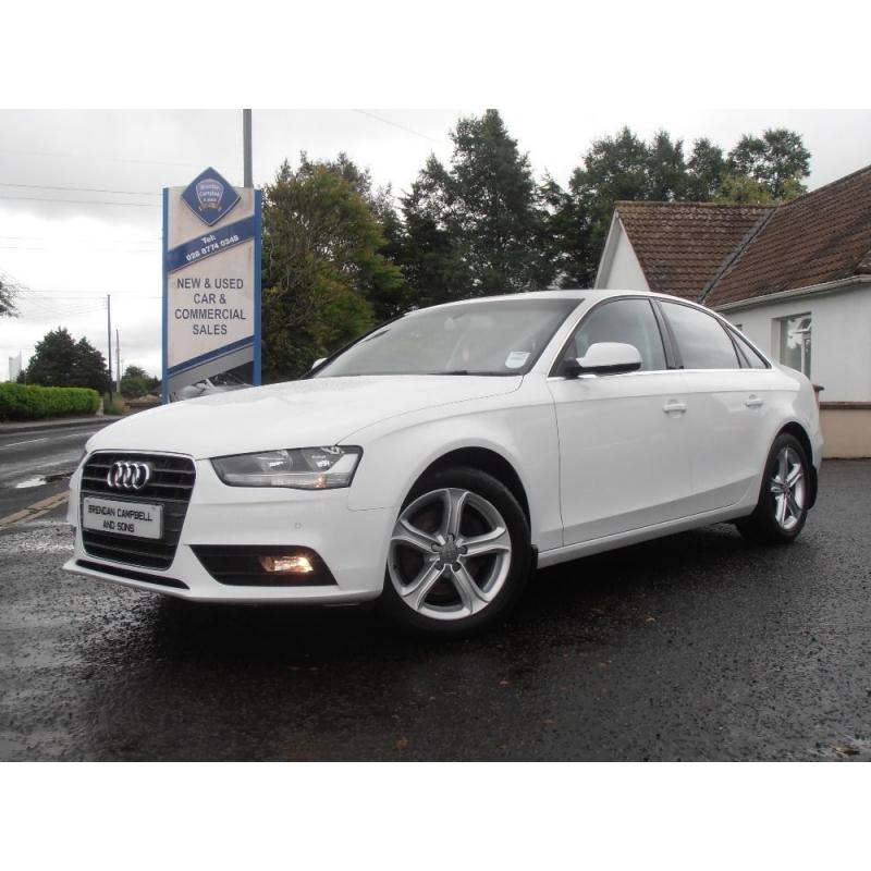 2012 Audi A4 2.0 TDI Technic 4 Door Saloon In White