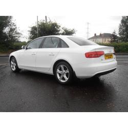 2012 Audi A4 2.0 TDI Technic 4 Door Saloon In White