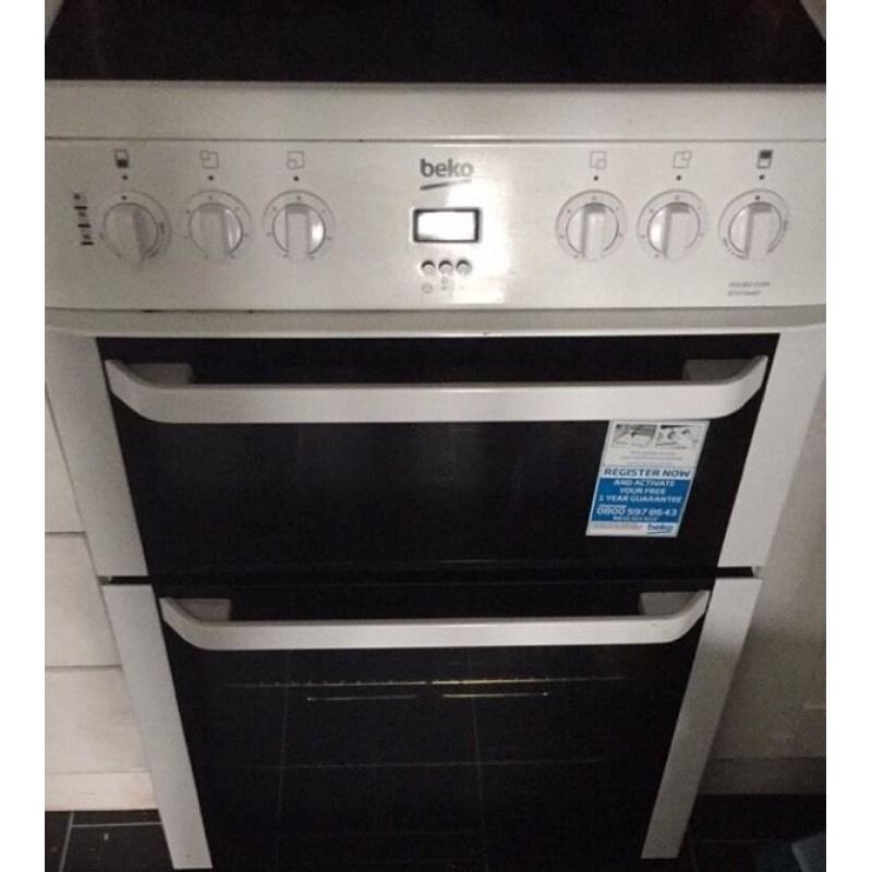 Beko glass top cooker
