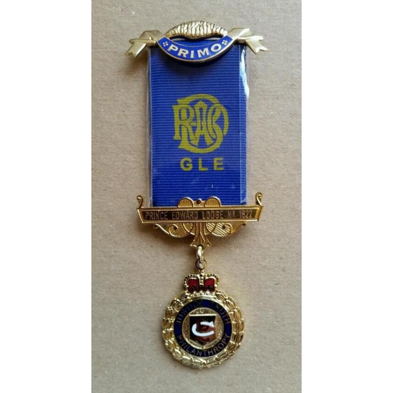 RAOB Certified Primo jewel or medal