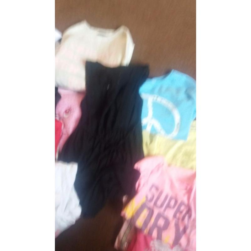 23 items of teenage girls clothes