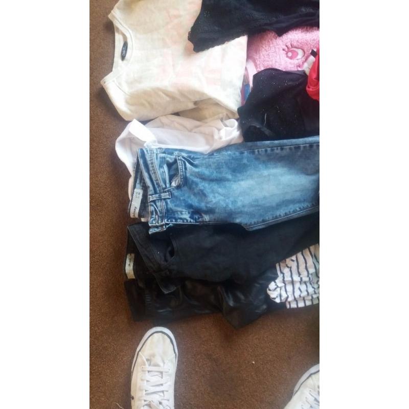 23 items of teenage girls clothes