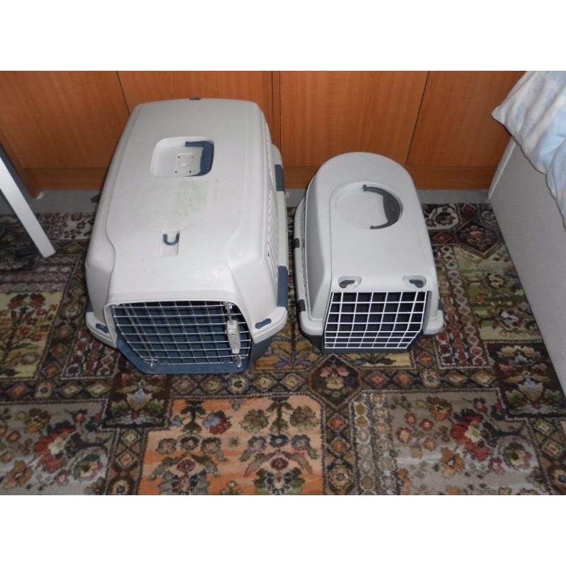 Two Pet Carrier's