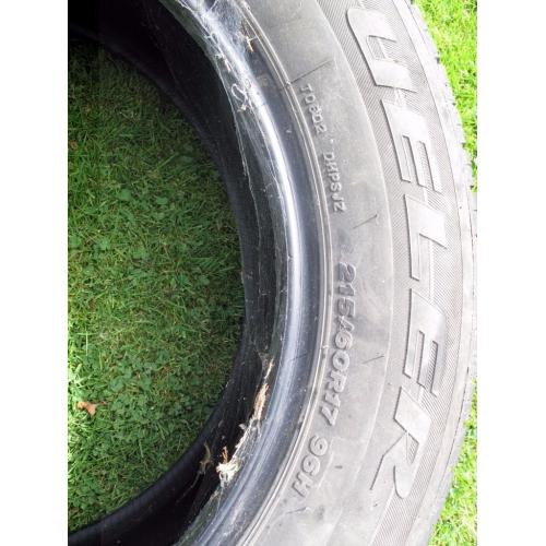 Bridgestone Dueler tyre 215/60 r17