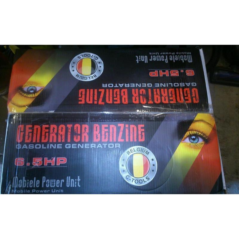 Petrol engine generator 6.5hp