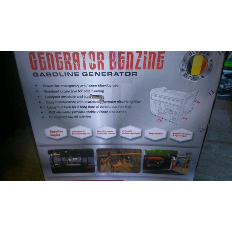 Petrol engine generator 6.5hp