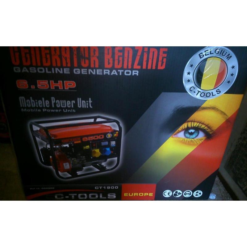 Petrol engine generator 6.5hp
