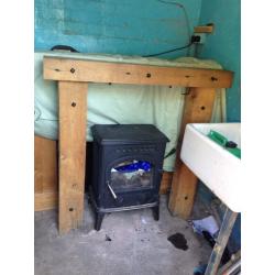 Firewarm multi fuel 8kw woodburner