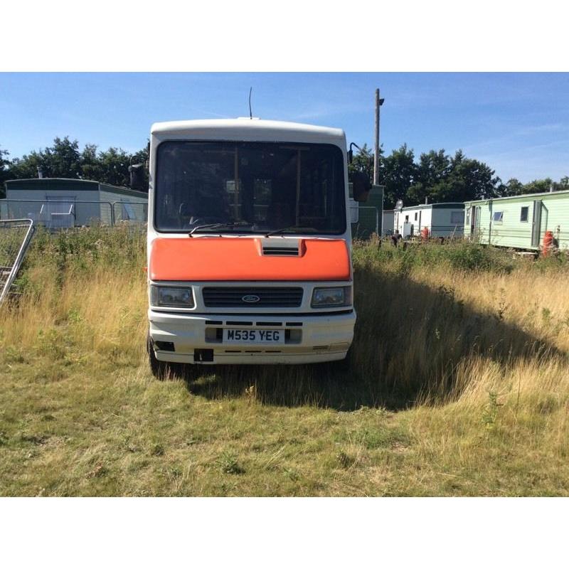IVECO-FORD- mini coach 1994,2.5TURBO DIESEL 5 speed,two owners from new.