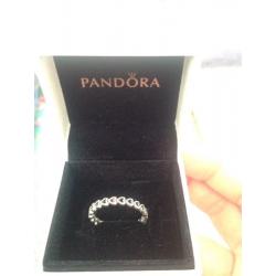 Pandora heart ring - size 58
