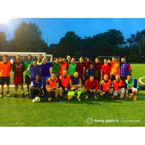 Play friendly, casual footy in Nottingham. Play when you want! 7-a-side