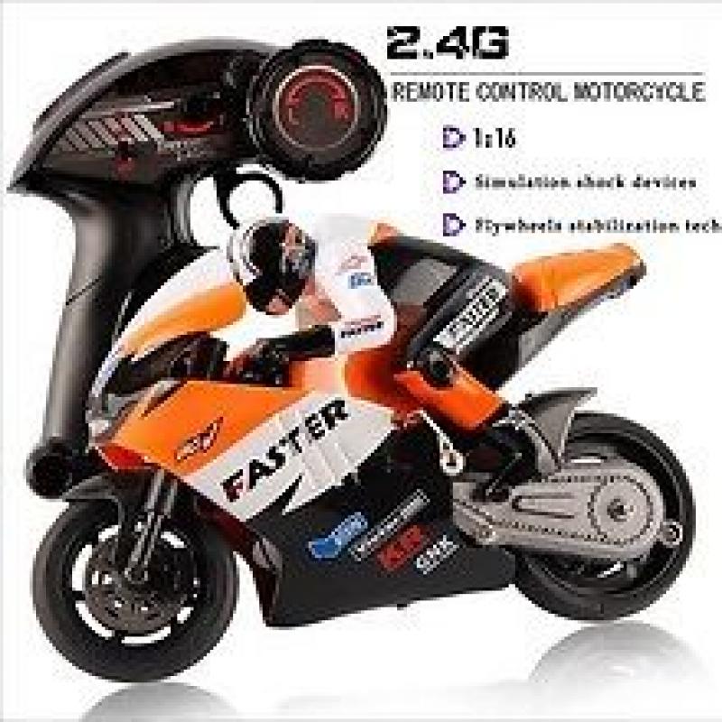 Rc motorbike 2.4g 1:16 scale